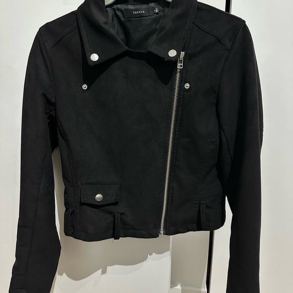 Aritzia (TALULA) - black suede jacket - Picture 3 of 4